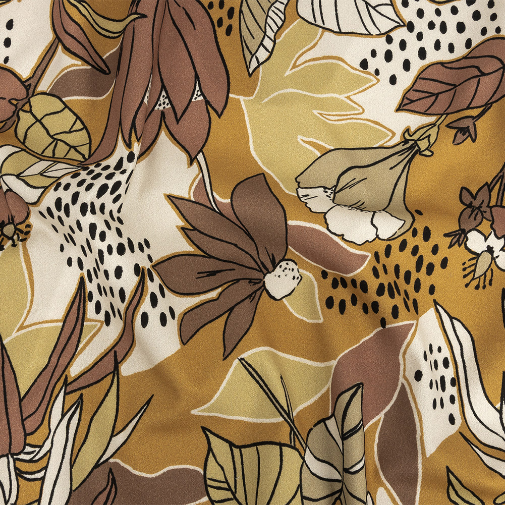 Mood Exclusive Goldenrod Unbound Abundance Stretch Brushed Cotton Mood Exclusive Goldenrod Unbound Abundance Stretch Brushed Cotton