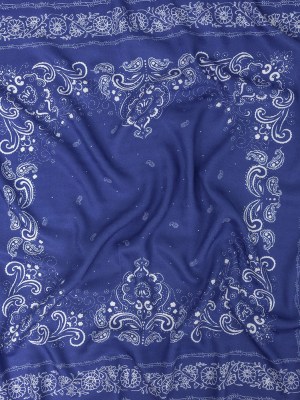 Polka Dotted Viscose Jacquard Panel – Blue Floral Bandana – Mood Exclusive Dauntless Disguise Polka Dotted Viscose Jacquard Panel – Blue Floral Bandana – Mood Exclusive Dauntless Disguise