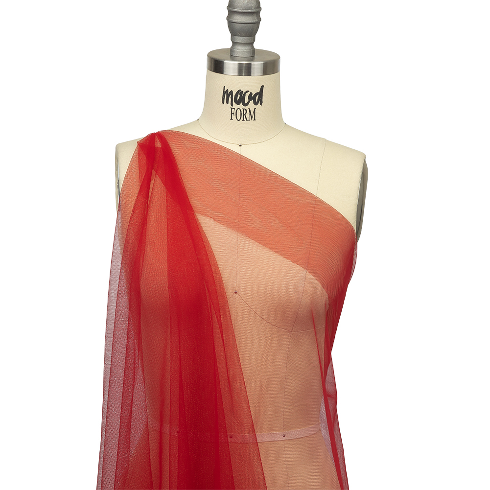 Soft Nylon Tulle – Red – Leonardo Collection Soft Nylon Tulle – Red – Leonardo Collection