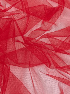 Soft Nylon Tulle – Red – Leonardo Collection Soft Nylon Tulle – Red – Leonardo Collection