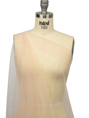 Soft Nylon Tulle – Light Peach – Leonardo Collection Soft Nylon Tulle – Light Peach – Leonardo Collection