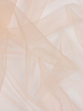 Soft Nylon Tulle – Light Peach – Leonardo Collection Soft Nylon Tulle – Light Peach – Leonardo Collection
