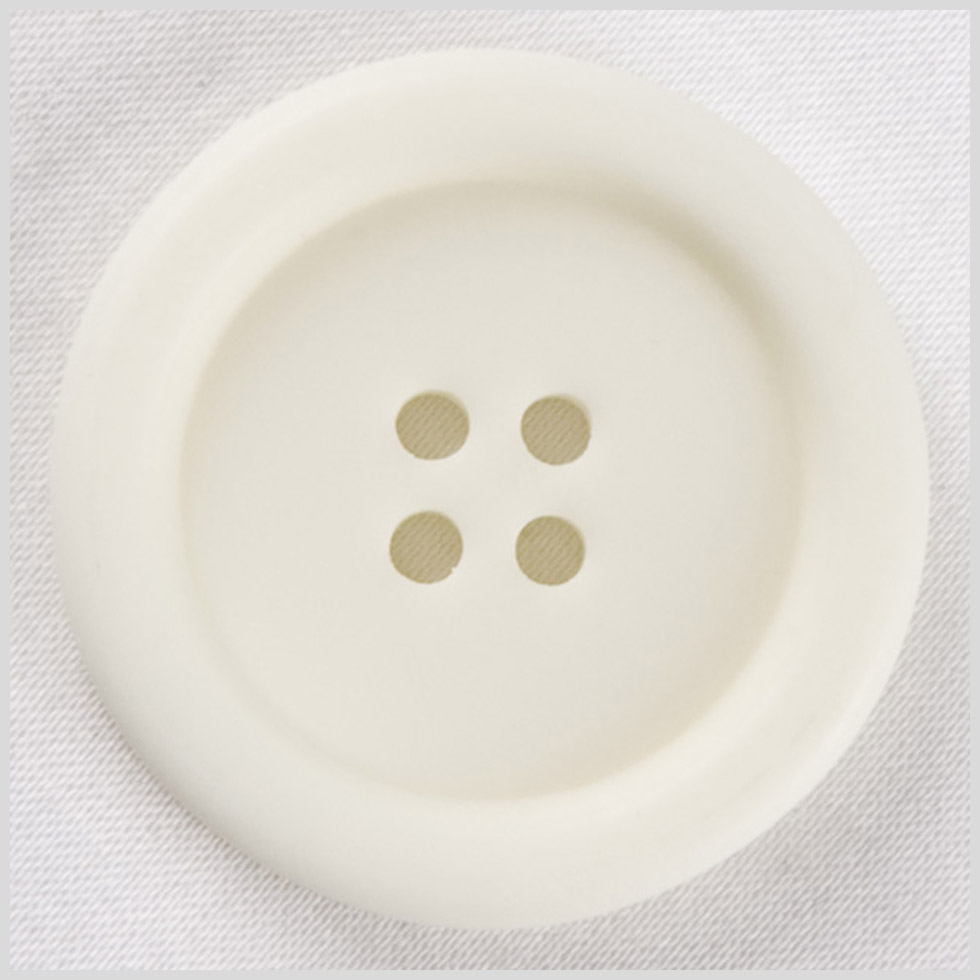 White Plastic Button – 32L/20mm White Plastic Button – 32L/20mm