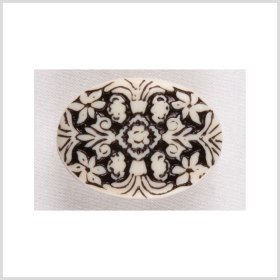 White Black Plastic Button – 28L/18mm White Black Plastic Button – 28L/18mm