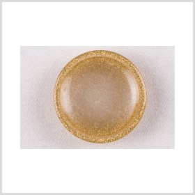 Plastic Shank Back Button – 32L/20mm – Ivory and Gold Glitter Dome Plastic Shank Back Button – 32L/20mm – Ivory and Gold Glitter Dome