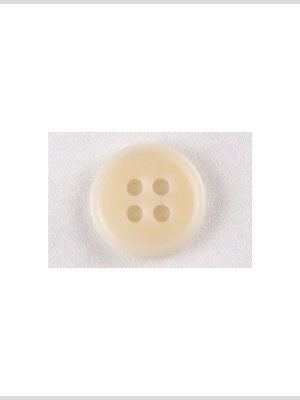 Plastic 4-Hole Button – 18L/11.5mm – Ivory Narrow Rim Plastic 4-Hole Button – 18L/11.5mm – Ivory Narrow Rim
