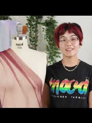 Soft Nylon Tulle – Chintz Pink – Leonardo Collection Soft Nylon Tulle – Chintz Pink – Leonardo Collection