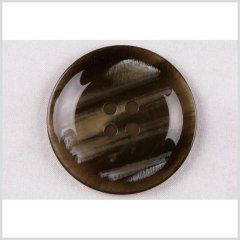 Plastic 4-Hole Button – 54L/34mm – Dark Brown and Cream Striations Plastic 4-Hole Button – 54L/34mm – Dark Brown and Cream Striations