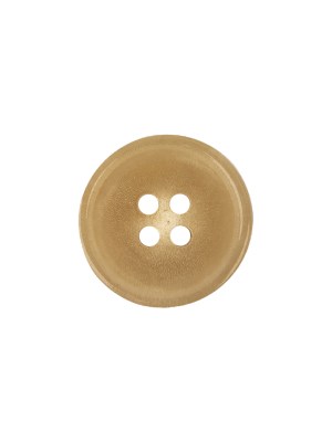 Horn 4-Hole Blazer Button – 24L/15mm – Beige Narrow Rim Horn 4-Hole Blazer Button – 24L/15mm – Beige Narrow Rim