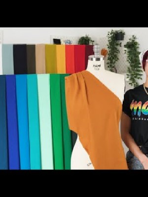 Stretch Ponte Knit – Blush – Papilio Collection Stretch Ponte Knit – Blush – Papilio Collection