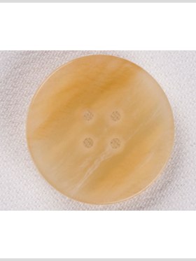 Plastic 4-Hole Button – 44L/28mm – Beige and White Swirls Plastic 4-Hole Button – 44L/28mm – Beige and White Swirls
