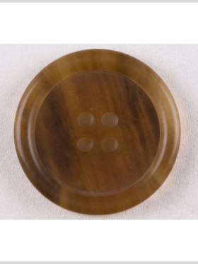 Plastic 4-Hole Button – 50L/32mm – Golden Brown Subtle Swirls Plastic 4-Hole Button – 50L/32mm – Golden Brown Subtle Swirls