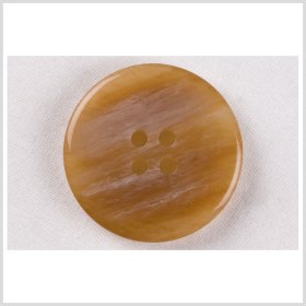Plastic 4-Hole Button – 44L/28mm – Toffee Beige and White Streaks Plastic 4-Hole Button – 44L/28mm – Toffee Beige and White Streaks
