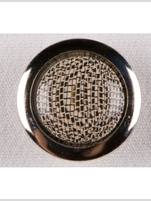 Silver Metal Coat Button – 40L/25.5mm Silver Metal Coat Button – 40L/25.5mm