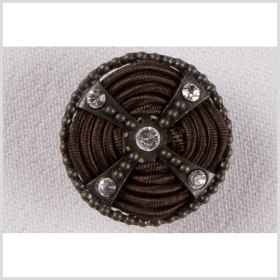 Brass andBrown Metal Button – 40L/25.5mm Brass andBrown Metal Button – 40L/25.5mm