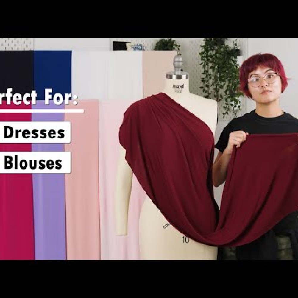 Stretch Polyester ITY Jersey – Blush – Isadora Collection Stretch Polyester ITY Jersey – Blush – Isadora Collection