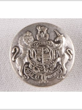 Silver Metal Coat Button – 33L/21mm Silver Metal Coat Button – 33L/21mm