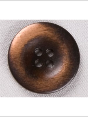 Metal 4-Hole Button – 36L/23mm – Copper Brush Distressed Metal 4-Hole Button – 36L/23mm – Copper Brush Distressed