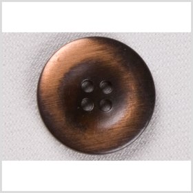 Metal 4-Hole Button – 36L/23mm – Copper Brush Distressed Metal 4-Hole Button – 36L/23mm – Copper Brush Distressed