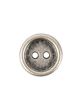 Silver Metal Coat Button – 24L/15mm Silver Metal Coat Button – 24L/15mm