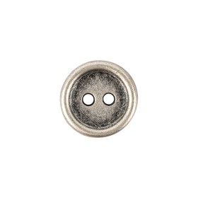 Silver Metal Coat Button – 24L/15mm Silver Metal Coat Button – 24L/15mm