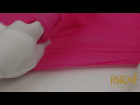 Famous Australian Designer Magenta Cotton Voile Famous Australian Designer Magenta Cotton Voile