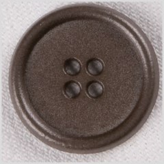 Metal 4-Hole Button – 32L/20mm – Antique Gray Rolled Rim Metal 4-Hole Button – 32L/20mm – Antique Gray Rolled Rim