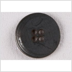 Metal 4-Hole Button – 28L/18mm – Gunmetal Distressed Narrow Rim Metal 4-Hole Button – 28L/18mm – Gunmetal Distressed Narrow Rim