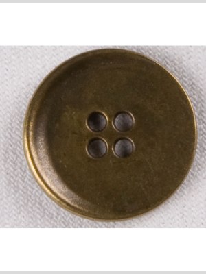 Metal 4-Hole Button – 32L/20mm – Brass Narrow Rim Metal 4-Hole Button – 32L/20mm – Brass Narrow Rim