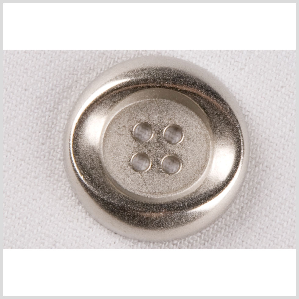 Silver Metal Coat Button – 36L/23mm Silver Metal Coat Button – 36L/23mm