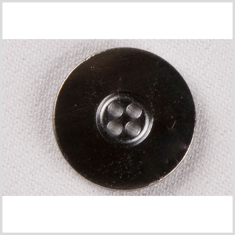Metal 4-Hole Button – 28L/18mm – Gunmetal Wide Flat Rim Metal 4-Hole Button – 28L/18mm – Gunmetal Wide Flat Rim