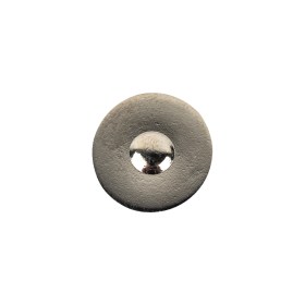 Silver Metal Coat Button – 24L/15mm Silver Metal Coat Button – 24L/15mm