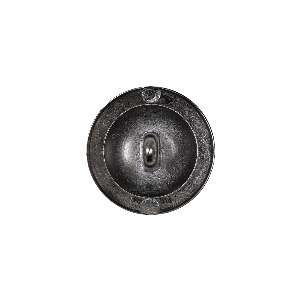 Gunmetal Dome-Shaped Metal Shank Back Button – 28L/18mm Gunmetal Dome-Shaped Metal Shank Back Button – 28L/18mm