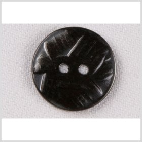 Metal 2-Hole Button – 32L/20mm – Gunmetal Abstract Carvings Metal 2-Hole Button – 32L/20mm – Gunmetal Abstract Carvings