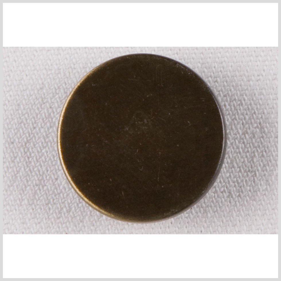 Brass Flat Metal Shank-Back Button – 36L/23mm Brass Flat Metal Shank-Back Button – 36L/23mm