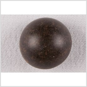 Metal Shank Back Button – 32L/20mm – Antique Brass Distressed Dome-Shaped Metal Shank Back Button – 32L/20mm – Antique Brass Distressed Dome-Shaped