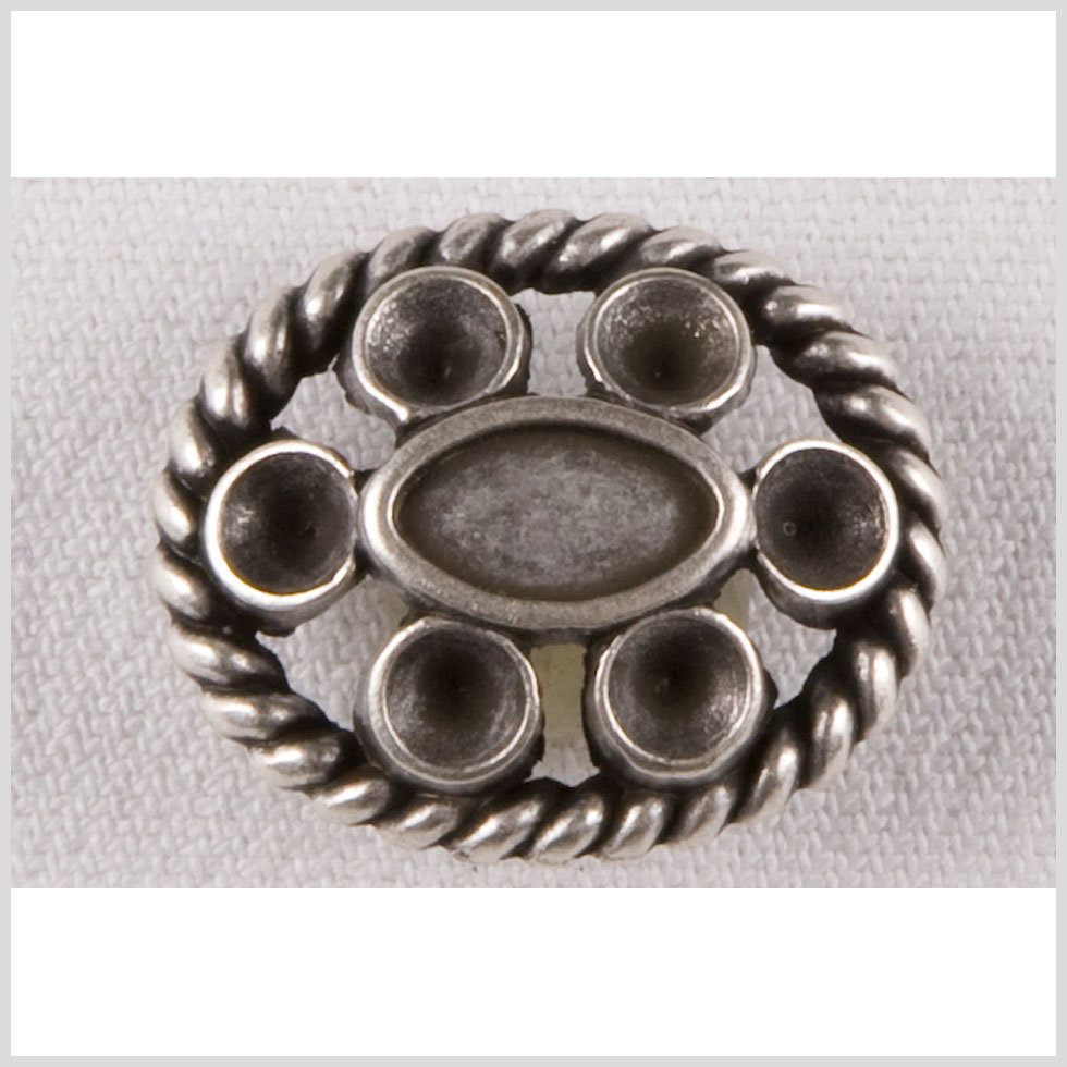 Silver Metal Coat Button – 40L/25.5mm Silver Metal Coat Button – 40L/25.5mm