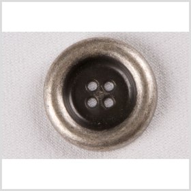 Silver Metal Coat Button – 44L/28mm Silver Metal Coat Button – 44L/28mm