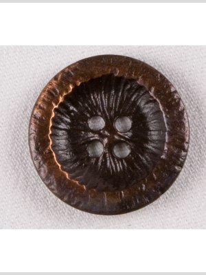 Metal 4-Hole Button – 32L/20mm – Copper Abstract Metal 4-Hole Button – 32L/20mm – Copper Abstract