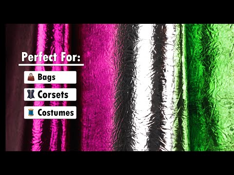 Crinkled Mirror Vinyl with Fabric Backing – Holographic Silver – Ingot Collection Crinkled Mirror Vinyl with Fabric Backing – Holographic Silver – Ingot Collection