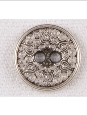 Silver Metal Coat Button – 20L/12.5mm Silver Metal Coat Button – 20L/12.5mm