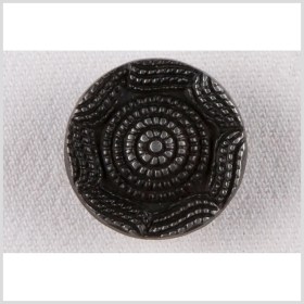 Metal Shank Back Button – 32L/20mm – Gunmetal Rope Rings and Waves Metal Shank Back Button – 32L/20mm – Gunmetal Rope Rings and Waves
