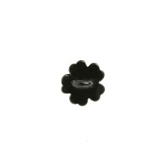 Black on Black Rhinestoned Metal Shank Back Button – 18L/11.5mm Black on Black Rhinestoned Metal Shank Back Button – 18L/11.5mm