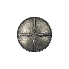 Silver Metal Shank Back Coat Button – 33L/21mm Silver Metal Shank Back Coat Button – 33L/21mm