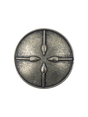 Silver Metal Shank Back Coat Button – 33L/21mm Silver Metal Shank Back Coat Button – 33L/21mm