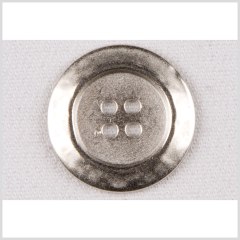 Silver Metal Coat Button – 40L/25.5mm Silver Metal Coat Button – 40L/25.5mm