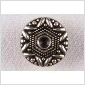 Silver Metal Coat Button – 24L/15mm Silver Metal Coat Button – 24L/15mm