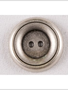 Silver Metal Coat Button – 40L/25.5mm Silver Metal Coat Button – 40L/25.5mm