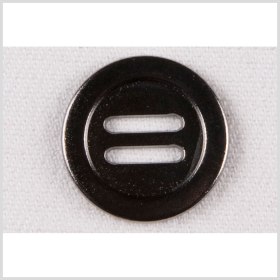 Metal 2-Hole Slot Button – 36L/23mm – Gunmetal Metal 2-Hole Slot Button – 36L/23mm – Gunmetal
