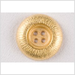 Metal 4-Hole Button – 28L/18mm – Gold Gathers Etched Rim Metal 4-Hole Button – 28L/18mm – Gold Gathers Etched Rim